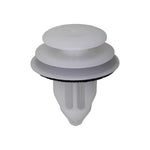 8.5mmx14mm White Nylon Triple Head Christmas Tree Retainer, 18mm Head