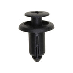 7mmx14mm Black Screw-Type Retainer with Open End, 14mm Head