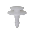 4mmx13mm White Nylon Retainer, 16mm Head
