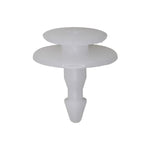 4mmx13mm White Nylon Retainer, 16mm Head