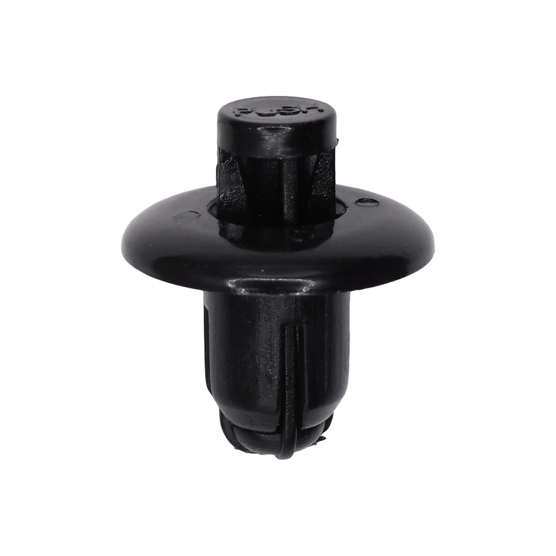 8.5mmx12mm Black Push-Type Retainer with Drive Pin, 18mm Head