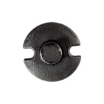 7mmx9mm Black Push-Type Retainer with Drive Pin, 15mm Head