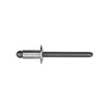 1/4" Specialty Rivet, 1/64"-1/8" Grip, Steel Body, Steel Mandrel