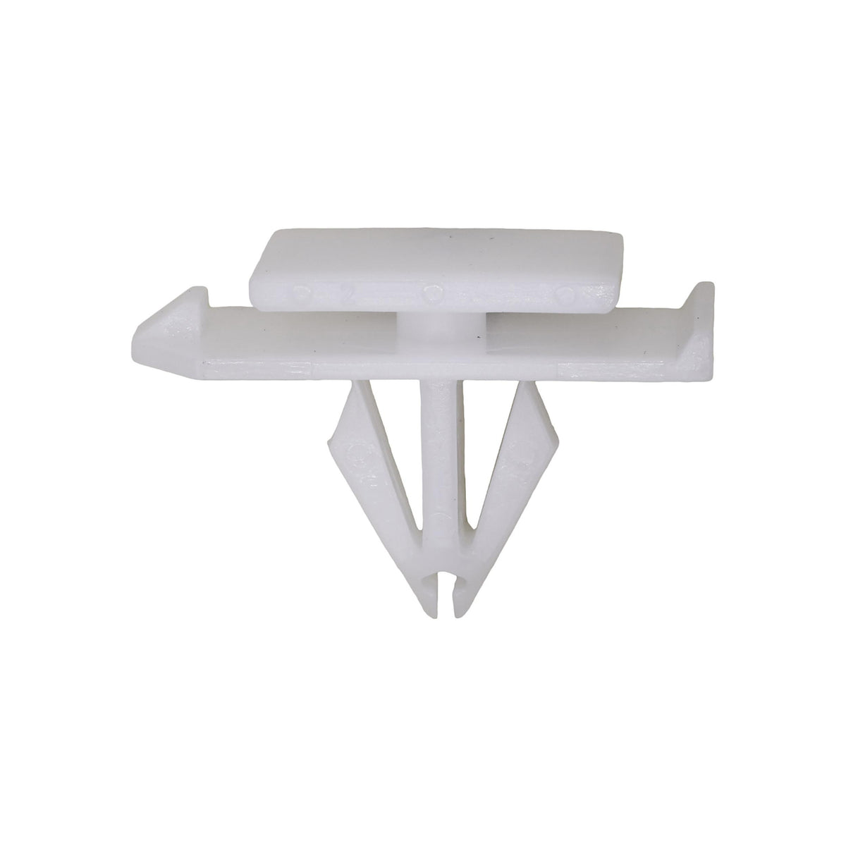 10mmx15mm White Nylon Molding Clip