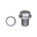 M14-1.5x17mm Oil Drain Plug with Gasket, Dacromet