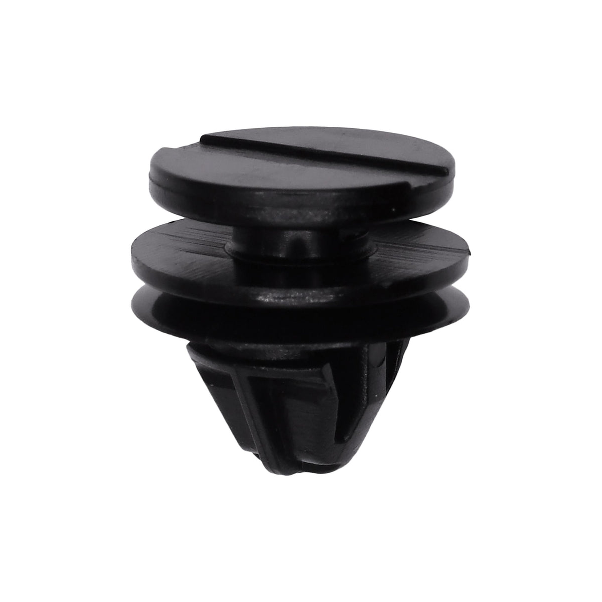10mmx8mm Black Nylon Triple Head Christmas Tree Retainer, 15mm Head