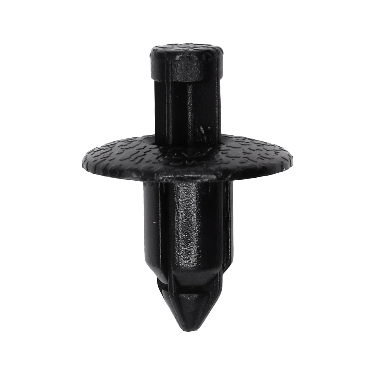 6.3mmx12mm Black Push-Type Retainer with Drive Pin, 15mm Head