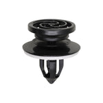 11mmx19mm Black Nylon Retainer, 27mm Head
