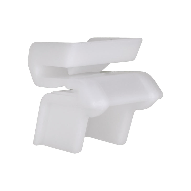 35mm White Nylon Bumper Clip