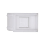 35mm White Nylon Bumper Clip