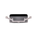 White Nylon Molding Clip with Sealer, 11/16" Height