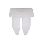M4.8 White Nylon Screw Grommet, 12mmx12mm Head