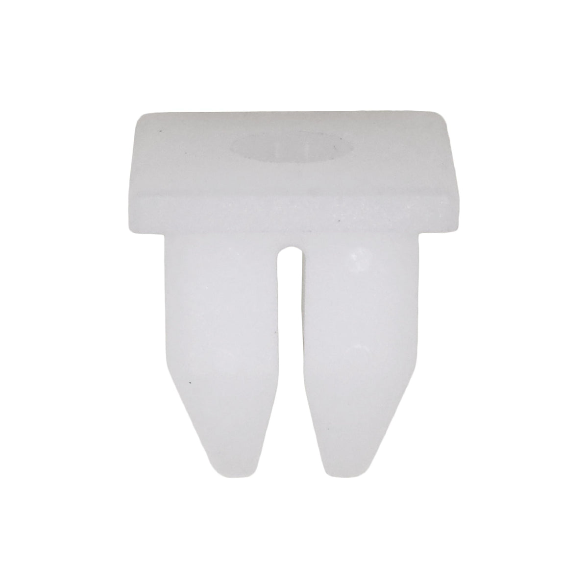 M4.8 White Nylon Screw Grommet, 12mmx12mm Head