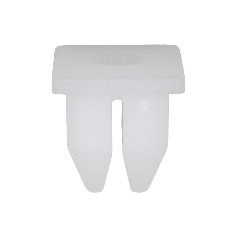 M4.8 White Nylon Screw Grommet, 12mmx12mm Head