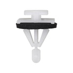8mmx20mm White Nylon Molding Clip