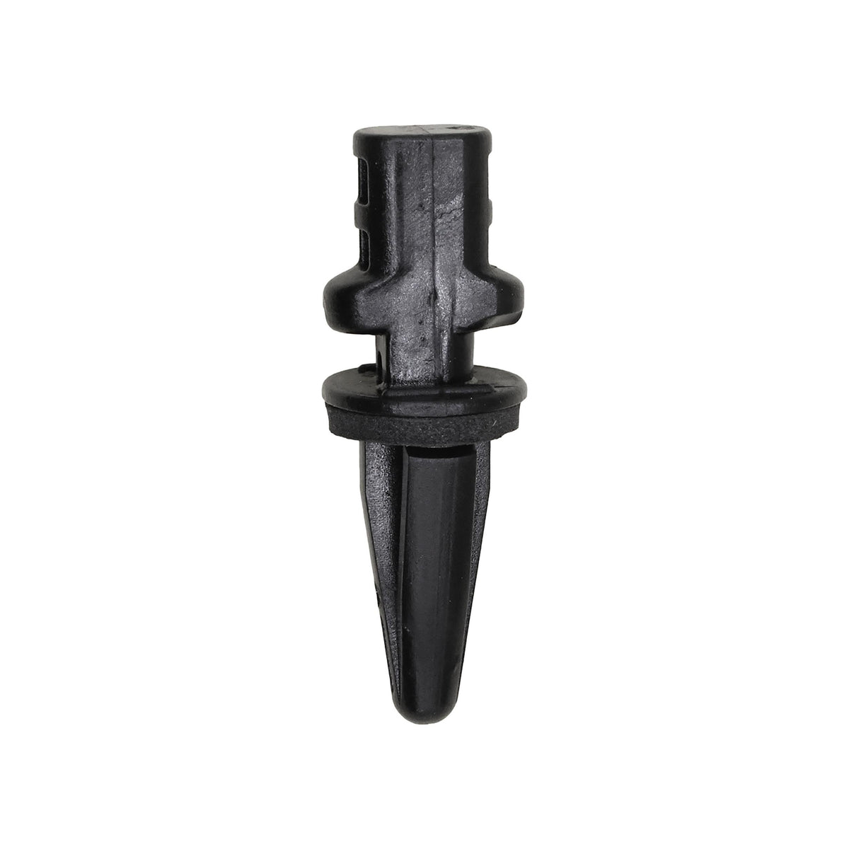 21mm Black Nylon Bumper Retainer, 12mm Head