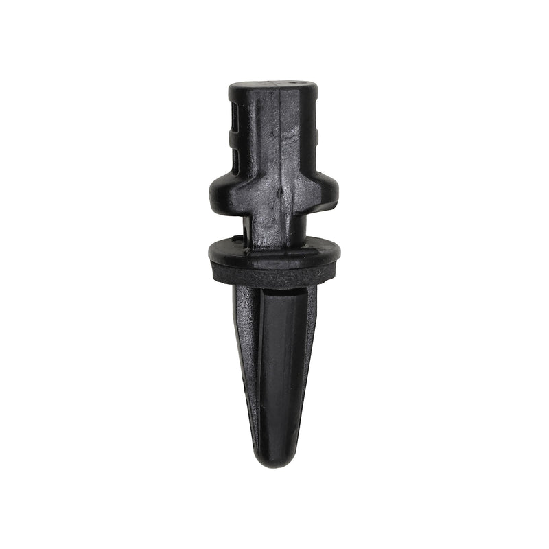 21mm Black Nylon Bumper Retainer, 12mm Head