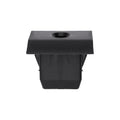 M6 Black Nylon Head.Lamp Grommet, 22mmx23.5mm Head