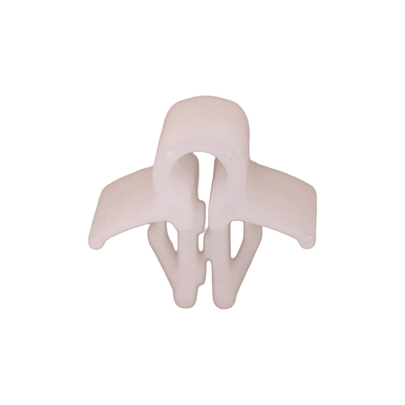 White Nylon Door Lock Clip, 5mm Rod Size