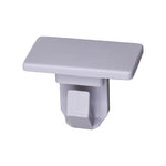 9mmx13mm White Nylon Molding Clip Cream, 12mmx20mm Head