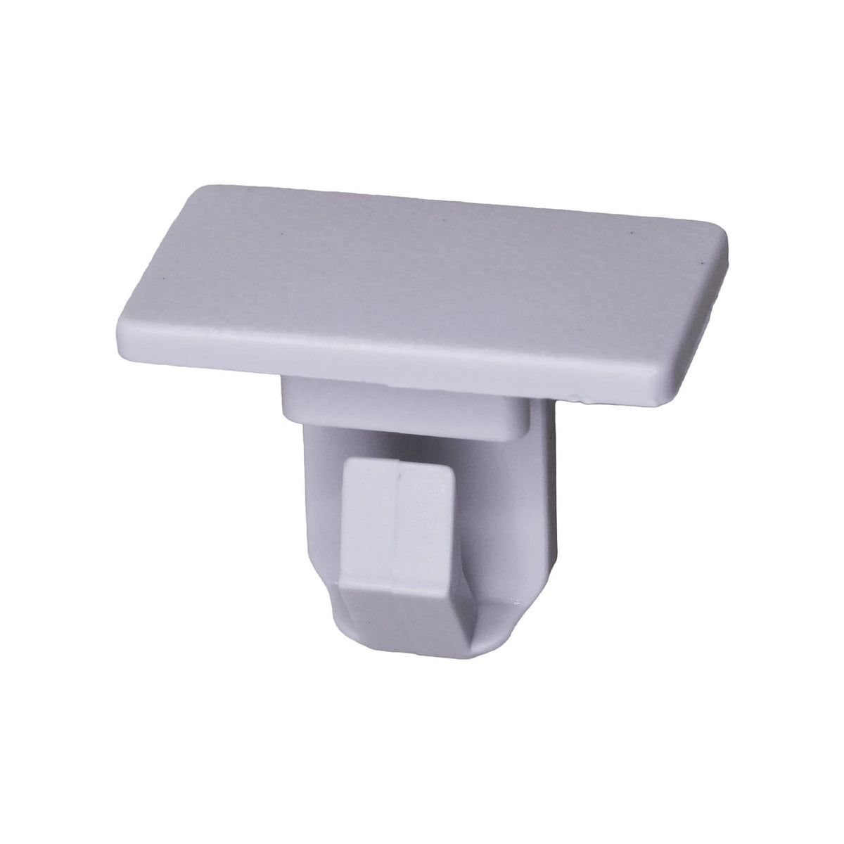 9mmx13mm White Nylon Molding Clip Cream, 12mmx20mm Head