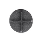 9mmx13mm Black Push-Type Retainer, 24.5mm Head