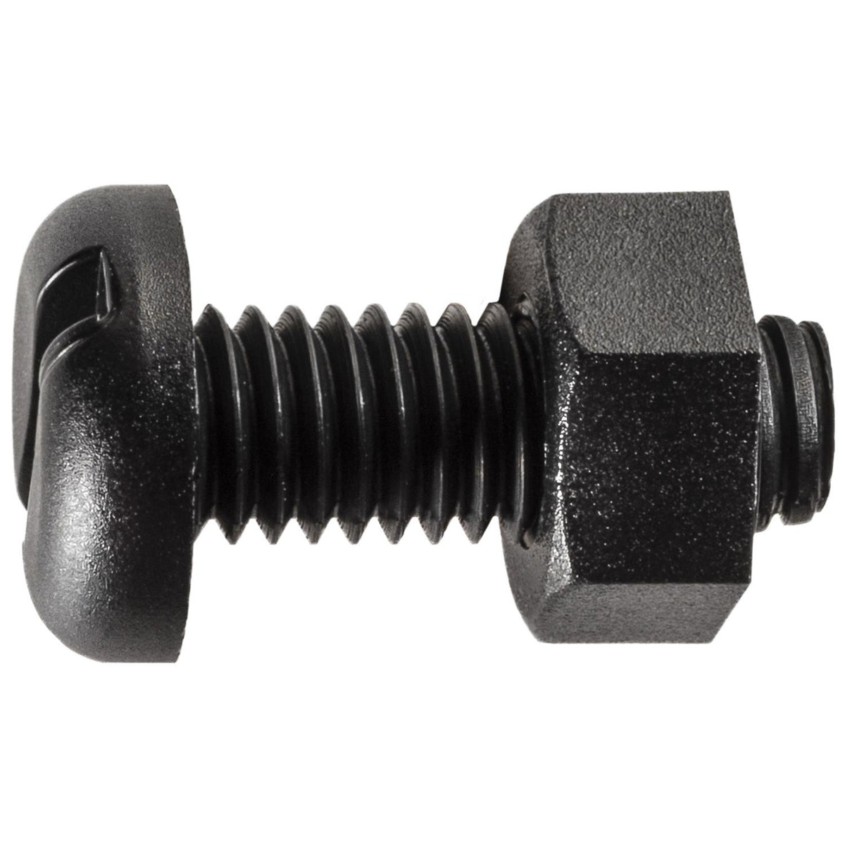 M6-1.0x16mm Slotted Pan Head License Plate Screw And Nut