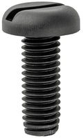 M6-1.0x16mm Slotted Pan Head License Plate Screw, Nylon