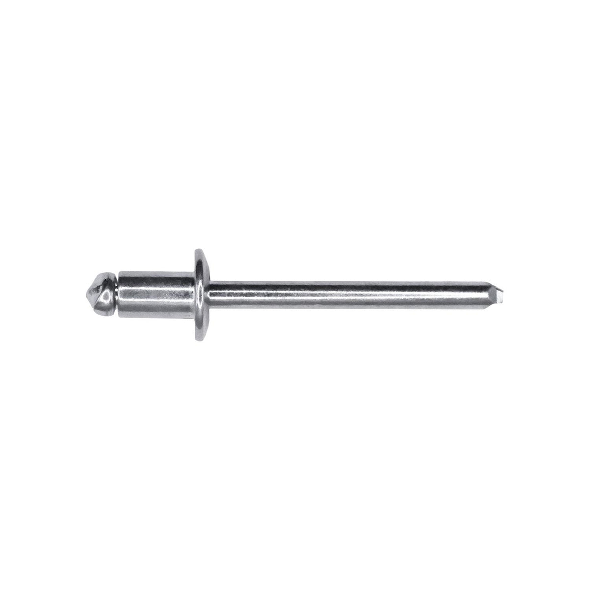 3/16" Specialty Rivet, 1/16"-1/8" Grip, Steel Body, Steel Mandrel