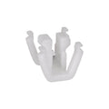 14mm White Nylon Molding Clip, 13mm Height