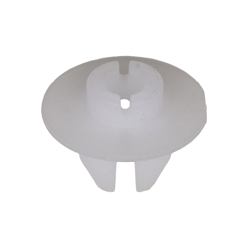 M4.2 White Nylon Head.Lamp Grommet, 9mm Square Hole, 17mm Head
