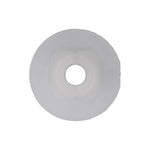 M4.2 White Nylon Head.Lamp Grommet, 9mm Square Hole, 17mm Head