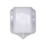 11mmx11mm White Nylon Molding Clip