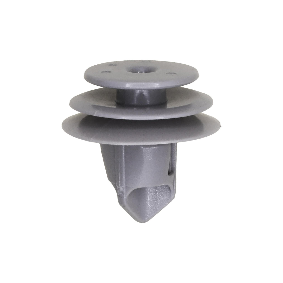 9mmx12mm Gray Nylon Triple Head Christmas Tree Retainer, 18mm Head
