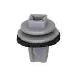 M3.5 Gray Nylon Screw Grommet, 14mm Head
