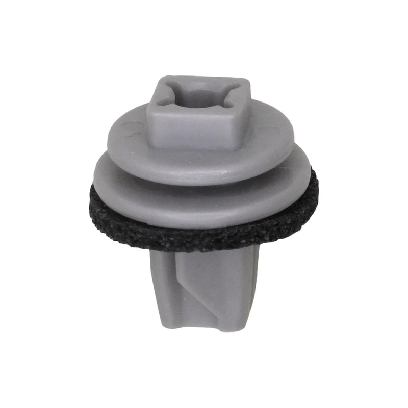 M3.5 Gray Nylon Screw Grommet, 14mm Head