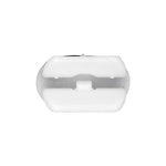 15mm White Nylon Molding Clip, 28mm Height