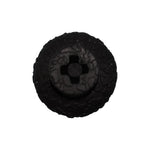 5mmx8mm Black Screw-Type Retainer with Open End, 11mm Head