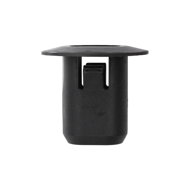 9.5mmx21.5mmx18mm Black Nylon Grommet, 18.5mmx21.5mm Head
