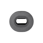 9.5mmx21.5mmx18mm Black Nylon Grommet, 18.5mmx21.5mm Head