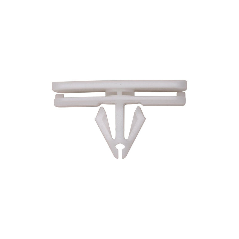 9mmx14mm White Nylon Molding Clip, 14mmx34mm Top Head Size