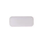 9mmx14mm White Nylon Molding Clip, 14mmx34mm Top Head Size