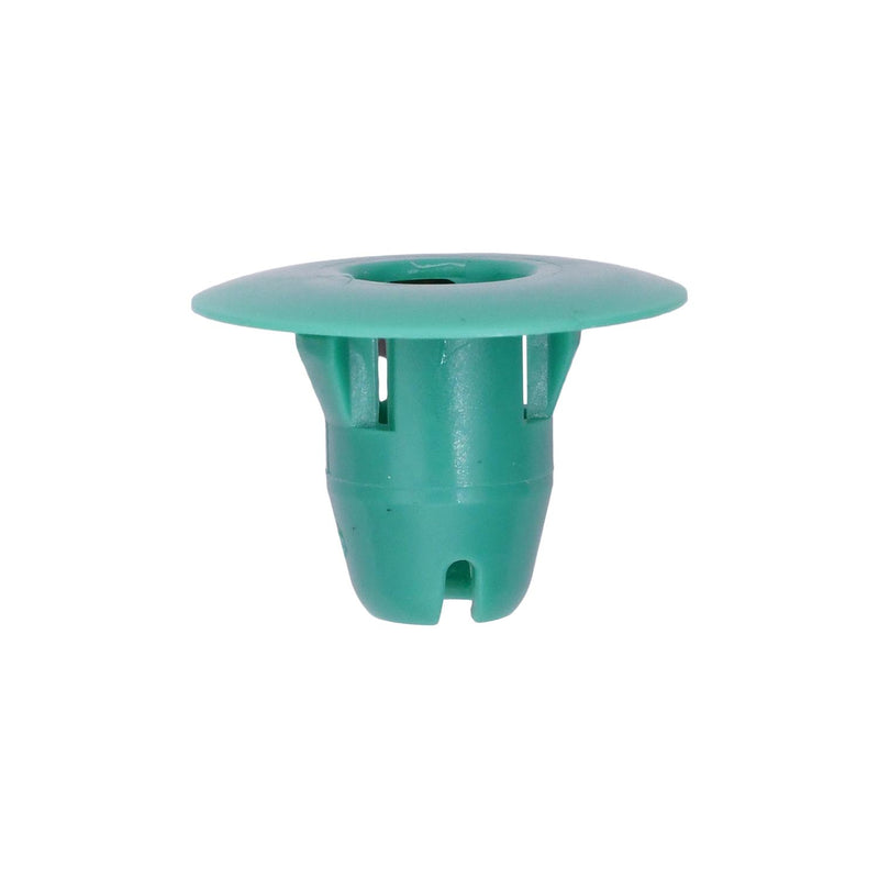 9mmx12mm Green Nylon Door Panel Grommet, 19mm Head