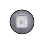 M4.8 White Nylon Screw Grommet, 18mm Head