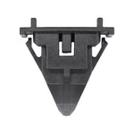 Black Nylon Molding Clip, 9mmx31mm Top Head Size
