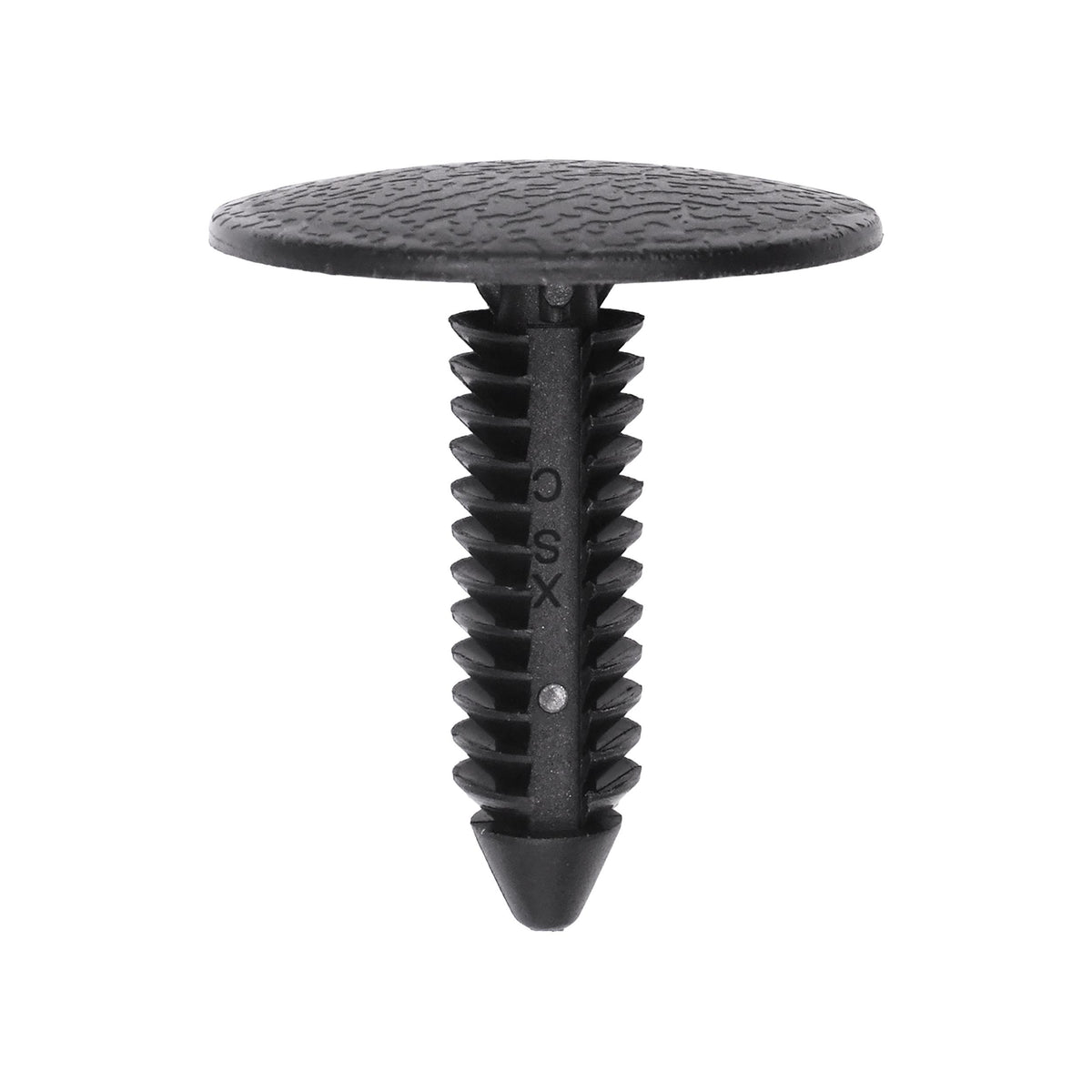 7.5mmx28mm Black Nylon Retainer, 26mm Head