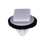 12mm White Nylon Molding Clip with Sealer, 16mm Head