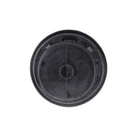8mmx8mm Black & White Nylon Push-Type Retainer, 22.5mm Head