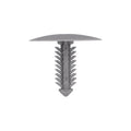 6mmx15mm Gray Nylon Single Head Christmas Tree Retainer, 20mm Head
