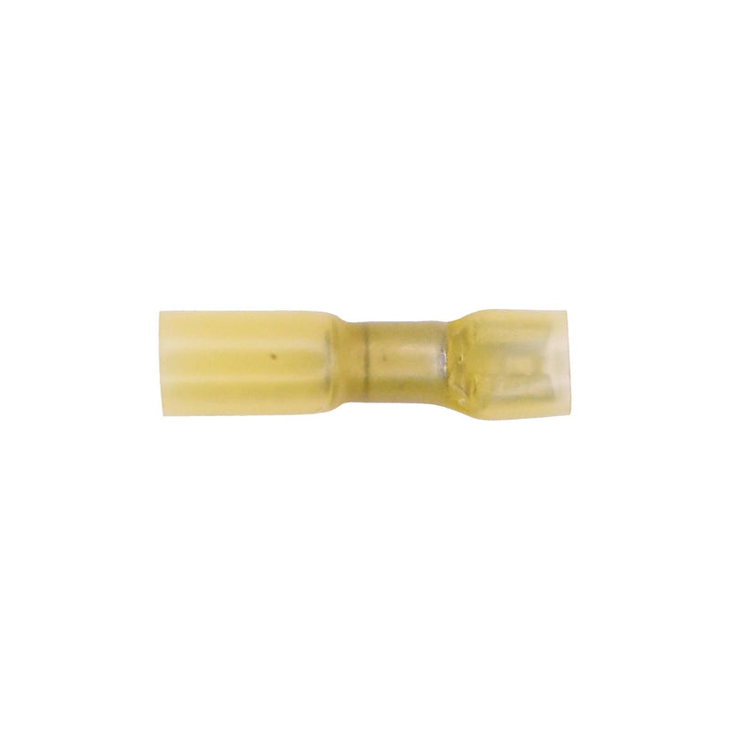 Yellow Female Disconnect Crimp And Solder Slip-On Connector, 10 & 12 Gauge